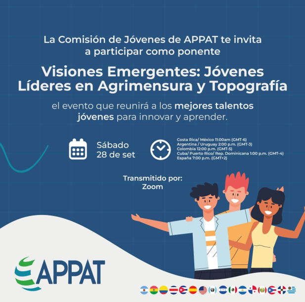 Foro Visiones Emergentes: Jóvenes Líderes en Agrimensura y Topografía / SEPT.