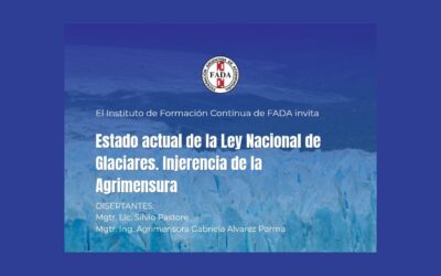 Jornada virtual sobre la Ley Nacional de Glaciares – Viernes 21/8 – 17:45h